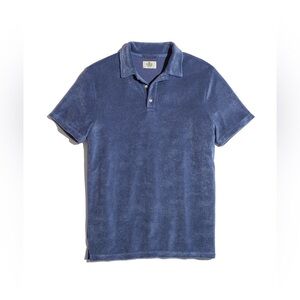Marine Layer Blue Polo Shirt